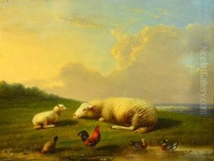 Rural Landscape by Franz van Severdonck