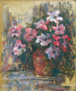 Bouquet D'anemones by Olga Boznanska