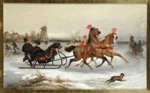Traineau Sur La Glace