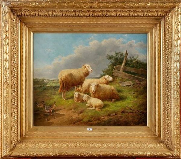 Moutons Au Pre - view 1