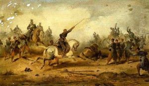 Reiterschlacht by Joseph Van Severdonck