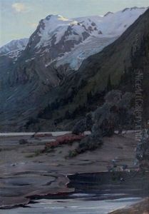 An Alaskan Evening, Copper River