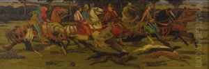 Medieval Hunting Scene