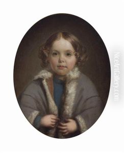 Portrait Of Anna Maria Warner by Samuel Hayden Sexton