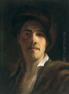 Selbstportrat Des Kunstlers Im Alter (?) by Christian Seybold