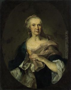 Wahrscheinliches Bildnis Der Grafin Maria Karolina Fuchs by Christian Seybold