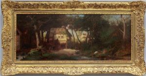 Forsthaus Im Wald by Eduard Gustav Seydel