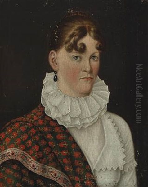 Portrait Of Jacobine Saabye - view 1