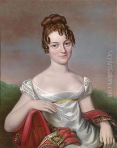 Bildnis Einer Jungen Dame by Abel Heinrich Seyffert