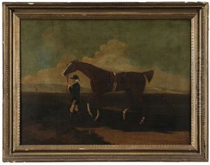 Horse With Groom by James Seymour