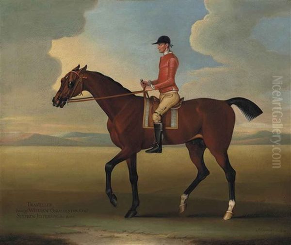 Traveller With Stephen Jefferson Up, In A Landscape - view 1