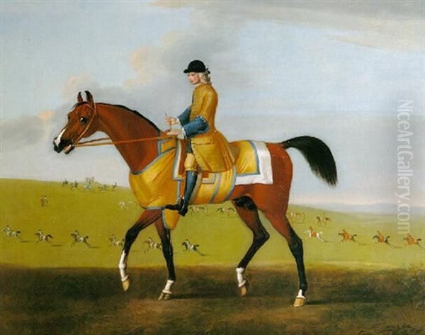 A Groom On Flying Childers, With Horsemen Beyond - view 1