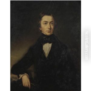 Portrait Of John Billingsley Seymour (1822-1843) by Jane Fortescue Seymour