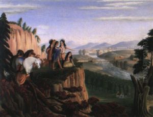 Indians, Salmon Falls, New Hampshire by Samuel Seymour