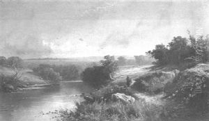 The River Tivney, South Wales by Thomas Seymour