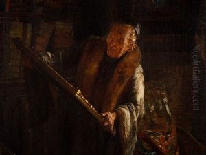 A True Art Connoisseur by Carl Maria Seyppel