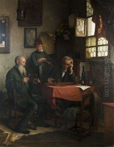 Die Schachpartie by Carl Maria Seyppel