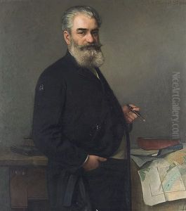 Portrait Des Karl Heintges by Carl Maria Seyppel