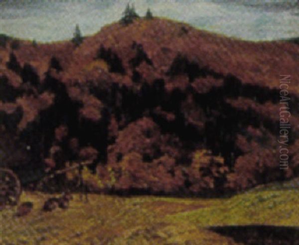 Efterarslandskab, Antagelig Furstentum Waldeck - view 1
