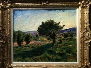 Winterliche Niederrheinlandschaft by Rene Seyssaud