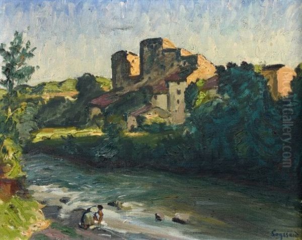 Les Lavandieres - view 1