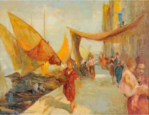 Passeggiata A Chioggia by Attilio Bozzato