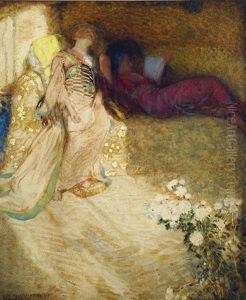 Geishas Resting by William Shackleton
