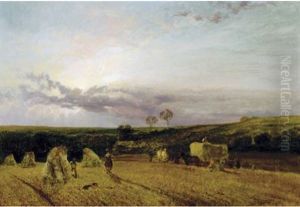 The Harvest Field, Sunset