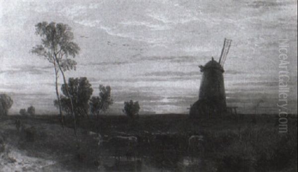 Mill In Cambrdige Shire - view 1
