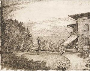 Il Giardino Della Villa by Cino Bozzetti