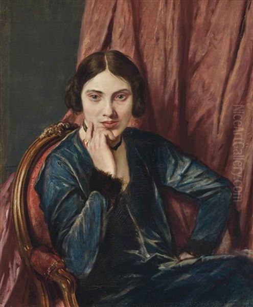 Portrait Of Hilda Mary Moore (1886-1929) - view 1