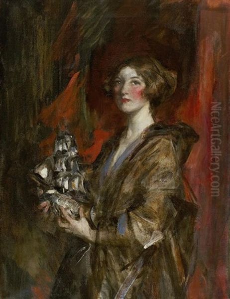 Mrs Patrick Campbell In Theatrical Costume - view 1