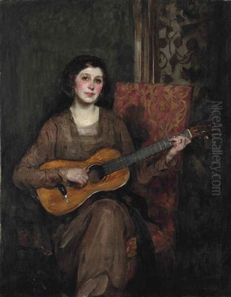Portrait Of Florence Shannon, The Artist"s Wife - view 1