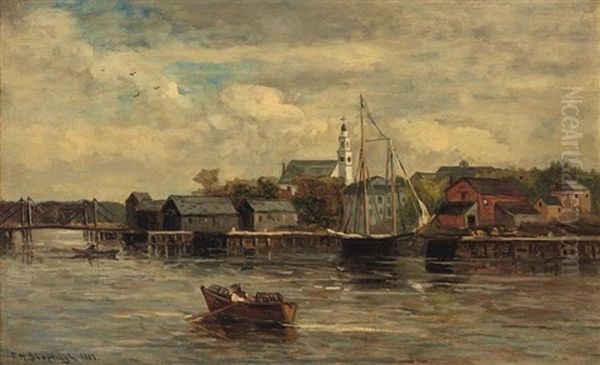 Kennebunkport From Below The Bridge - view 1