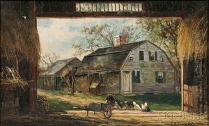 Old Barn, Duxbury by Frank Henry Shapleigh