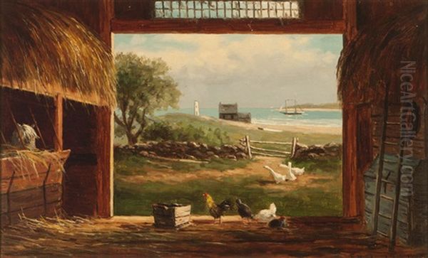 Old Barn In Scituate Mass - view 1