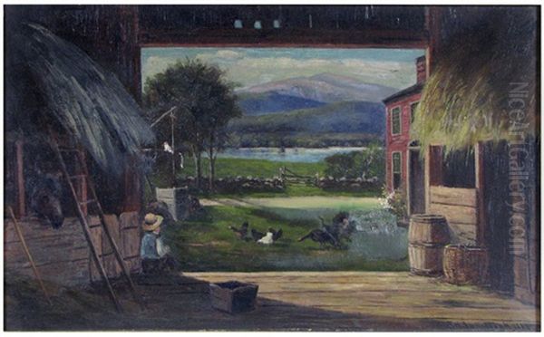 View Of Mt. Washington From The Barn - view 1