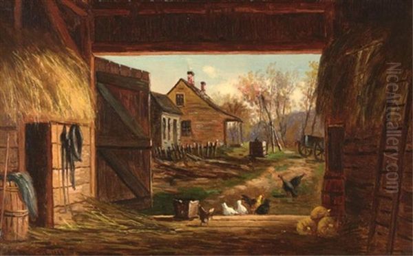 Old Barn At Bartlett, New Hampshire - view 1