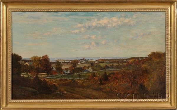 Overlooking The Harbor, Cohasset, Massachusetts - view 1