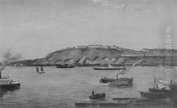 Quebec From Point Levi - view 1