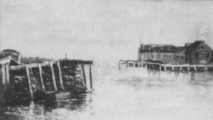 Old Wharves At Cohasset