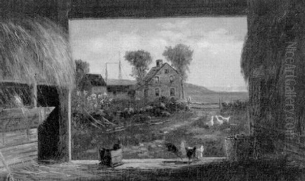 Old Barn In Kingston, Massachusetts - view 1