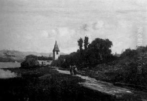 St. Sulpice And Lake Geneva St. Sulpice And Lake Geneva