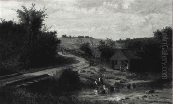 The Old Red Schoolhouse - view 1