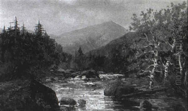 Mt. Washington And The Ammonoosuc River - view 1