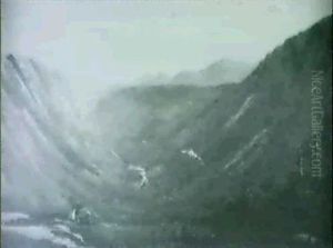 The Conway Valley From Mt. Willard by Frank Henry Shapleigh