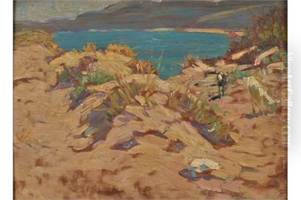 Girl On A Hillside - view 1
