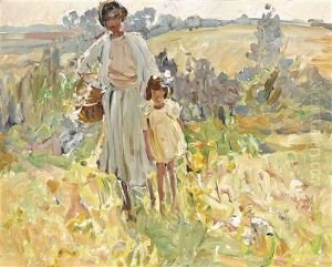 A Summer's Stroll by Dorothea Sharp