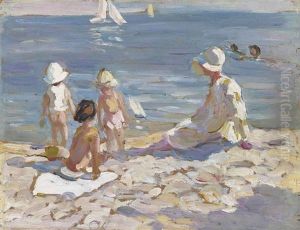 At The Beach by Dorothea Sharp