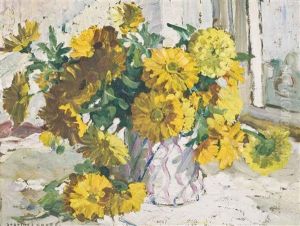 Marigolds by Dorothea Sharp